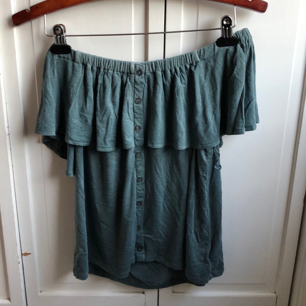 American Eagle Soft & Sexy Off the Shoulder Top